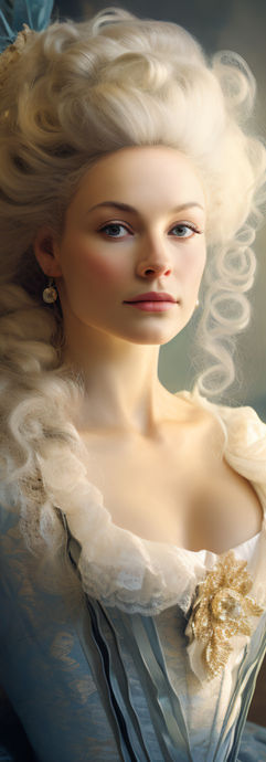woman dressed in bridgerton themed costumes