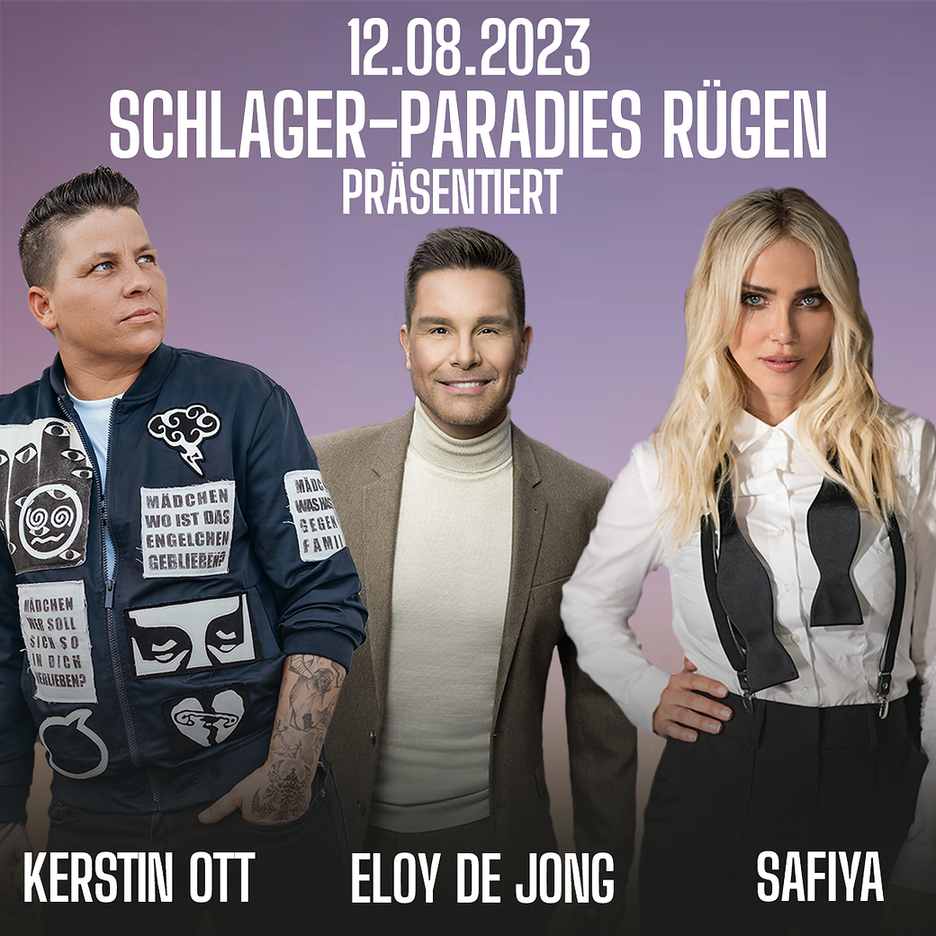Kerstin Ott, Eloy de Jong und Safiya
