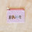 Thumbnail: Pink Bride Beaded Mini Pouch