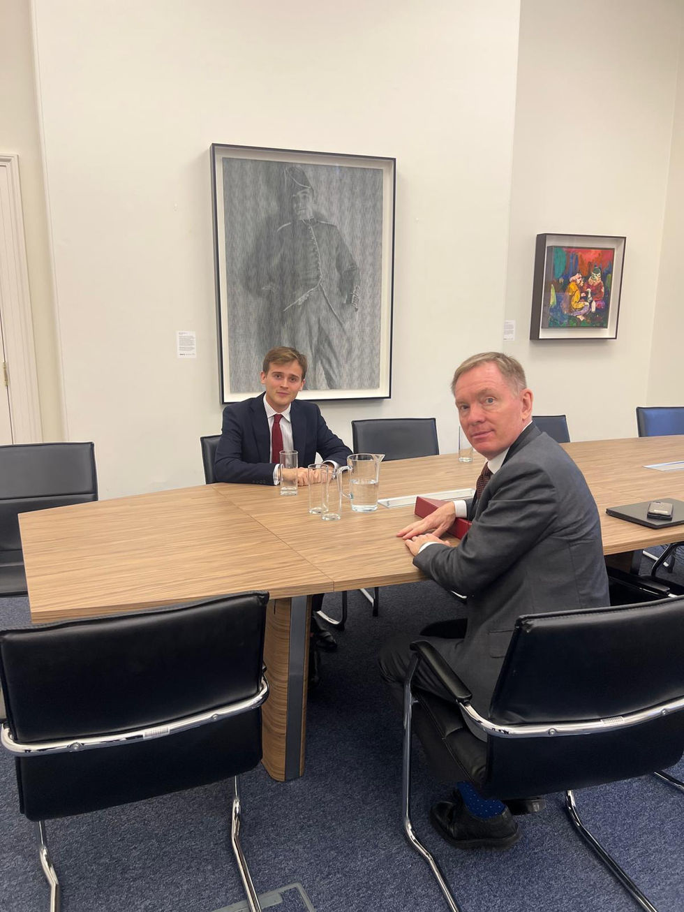 Meeting with Minister for Digital Infrastructure, Chris Bryant MP