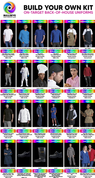 Bullseye - BOH Uniforms Promo