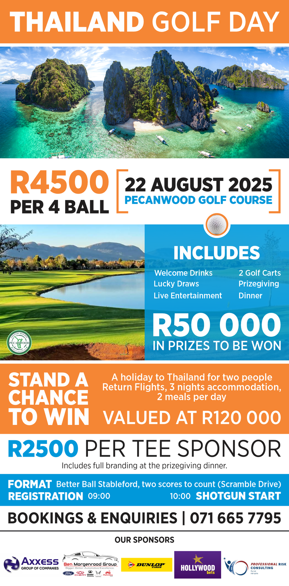 Thailand Golf Day 2025 - WITH SPONSORS