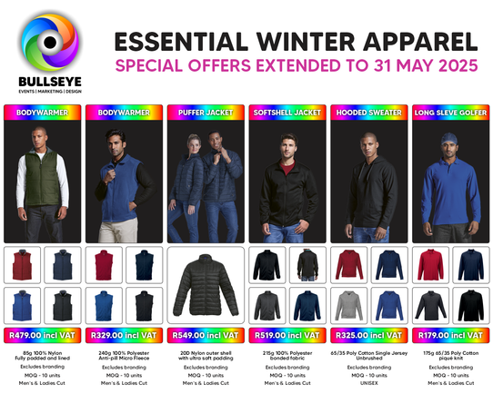 Bullseye Winter Apparel Promo