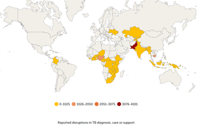 “The machinery that we use to get TB treatment to people has just ground to a halt”