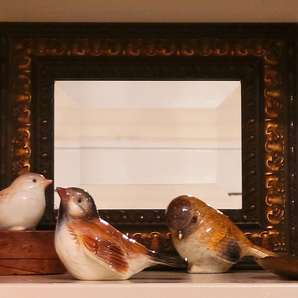 Thumbnail: VTG Small Mirror with Gilded Frame