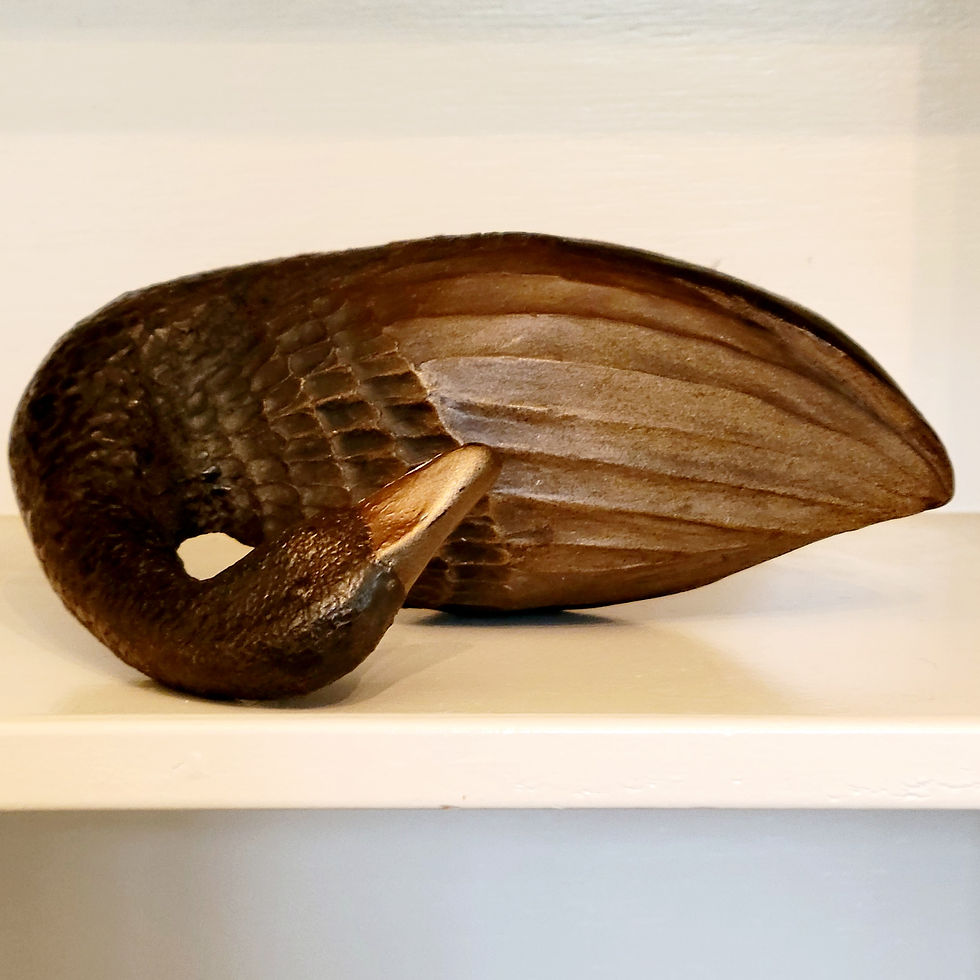 Thumbnail: Vintage Metal Letters Foundry Lehi Utah Bronze Goose