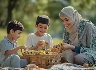 happy-muslim-family-preparing-outdoor-picnic-park-with-joyful-expressions-delicious-food_1