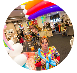 Animation ambulante de sculpture sur ballons