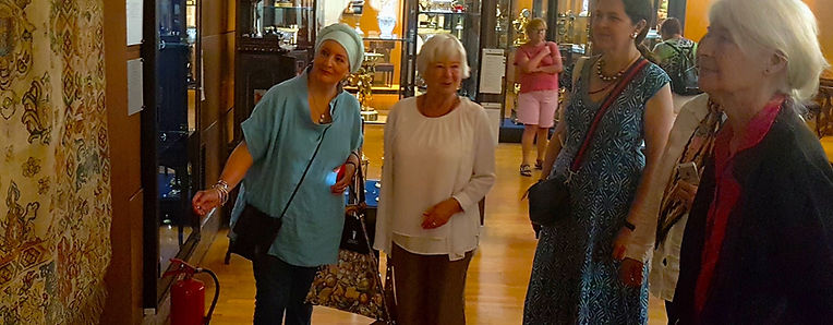 Sheelagh Killeen, Dr Beata Biedrońska-Słota, Susan Deliss, and Dr Fiona Kerlogue. Dr Gilli