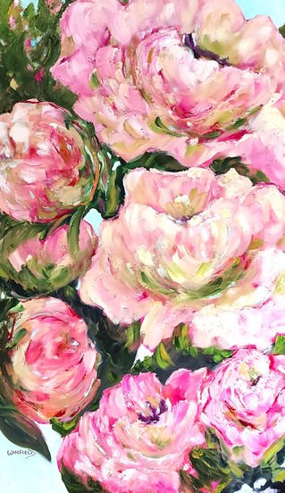 Blushing_ 36 x 60 $3,950