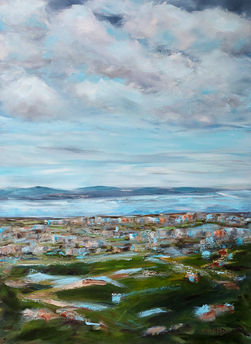 Dreamy Highlander 36 x 48 $3,250