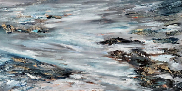 Moving Softly 18 x 36 at Eclipse Gallery