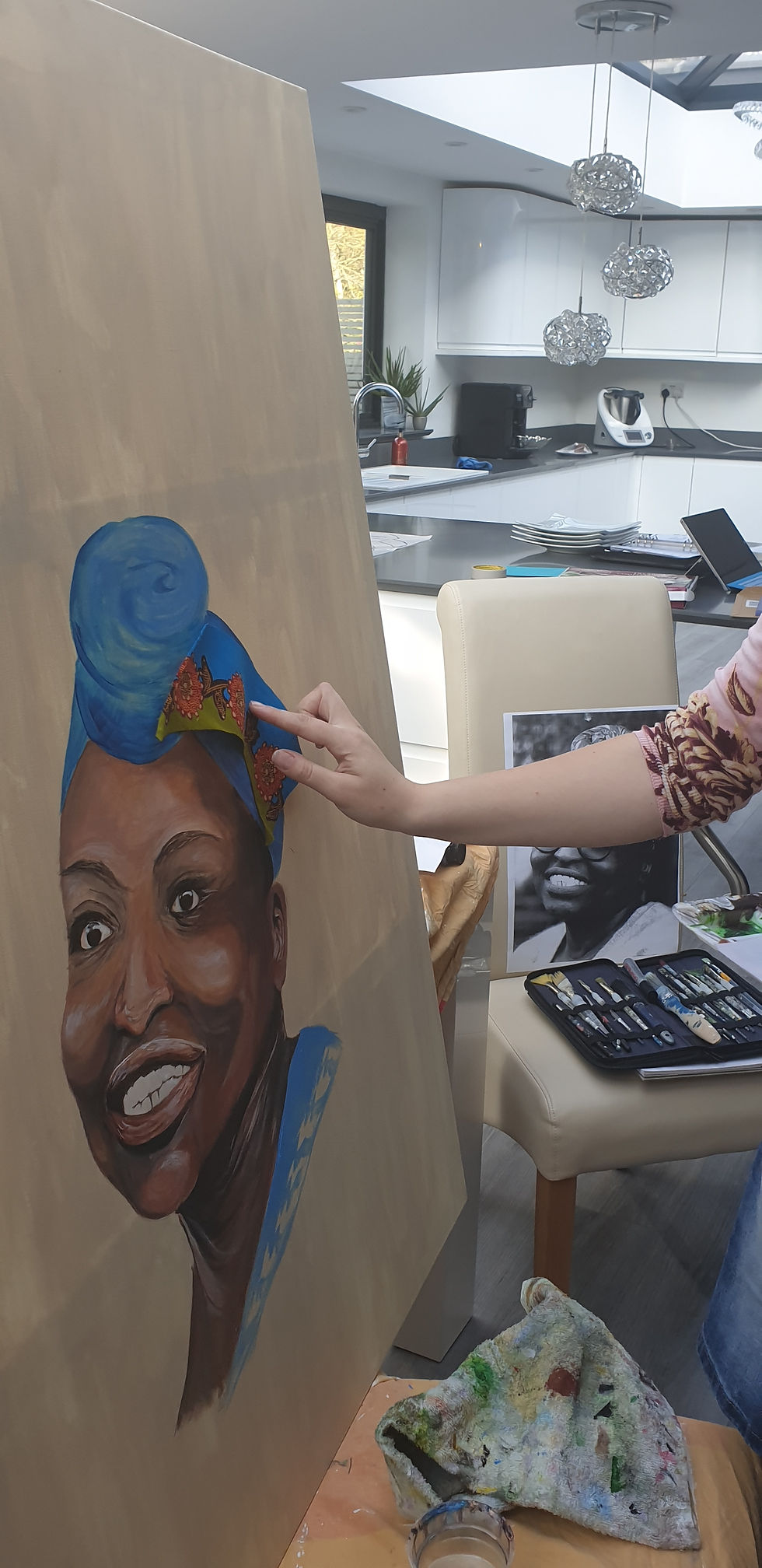 Thumbnail: African portrait commission