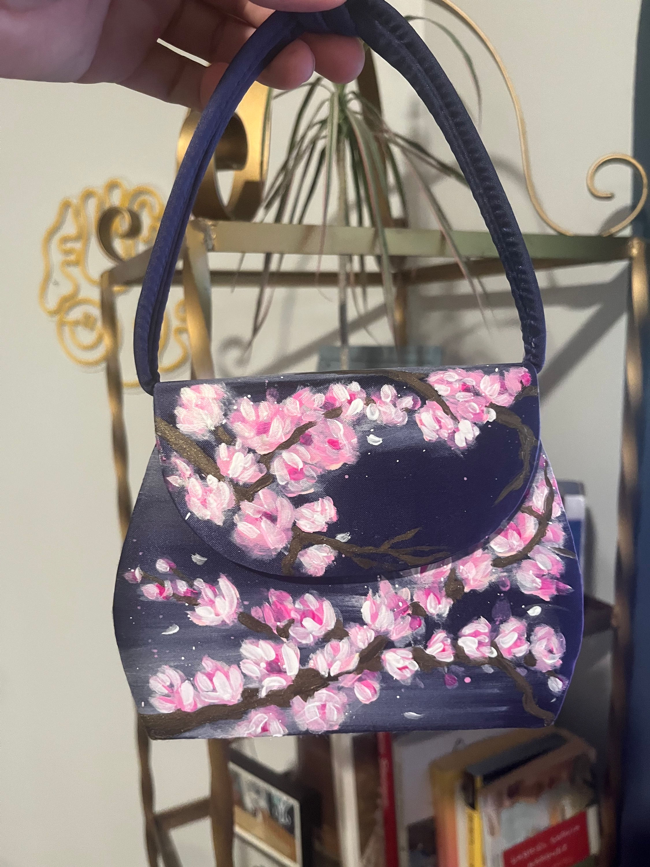 Cherry Blossom Mini Purse