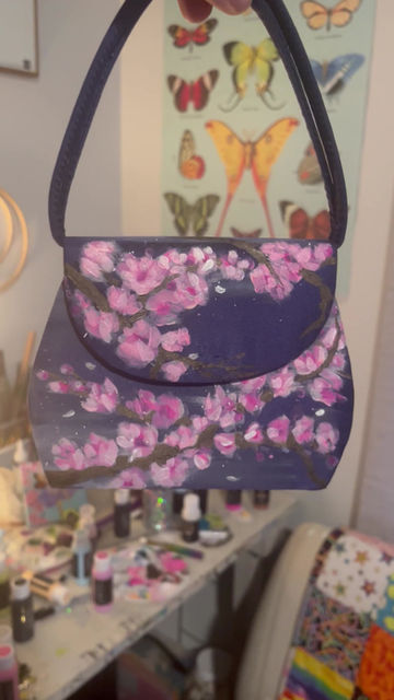 Thumbnail: Cherry Blossom Mini Purse