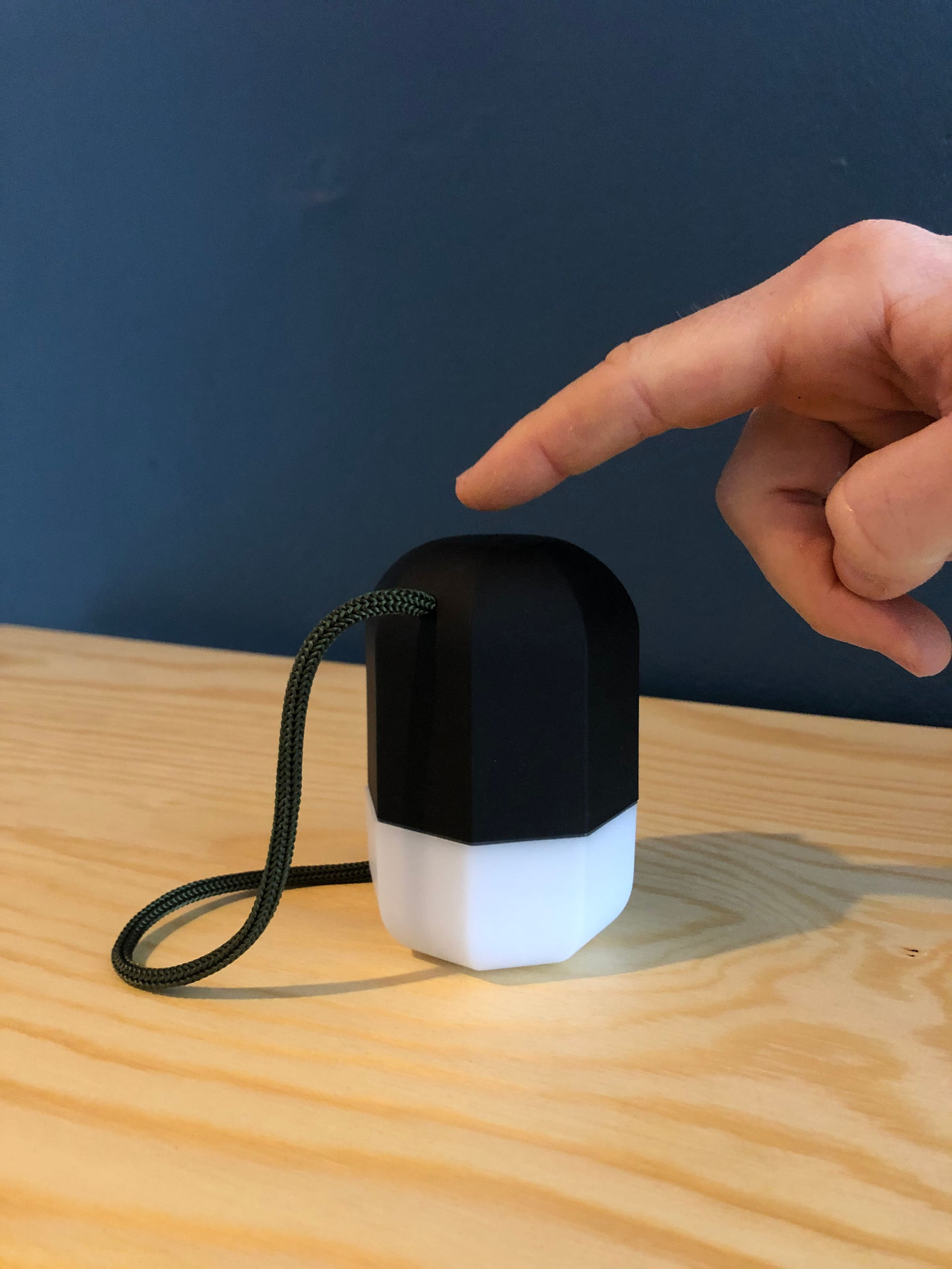- Fnurra—a stylish, functional wake-up light alarm clock designed for seamless integration into modern interiors, ensuring a calming wake-up experience. Prototype.