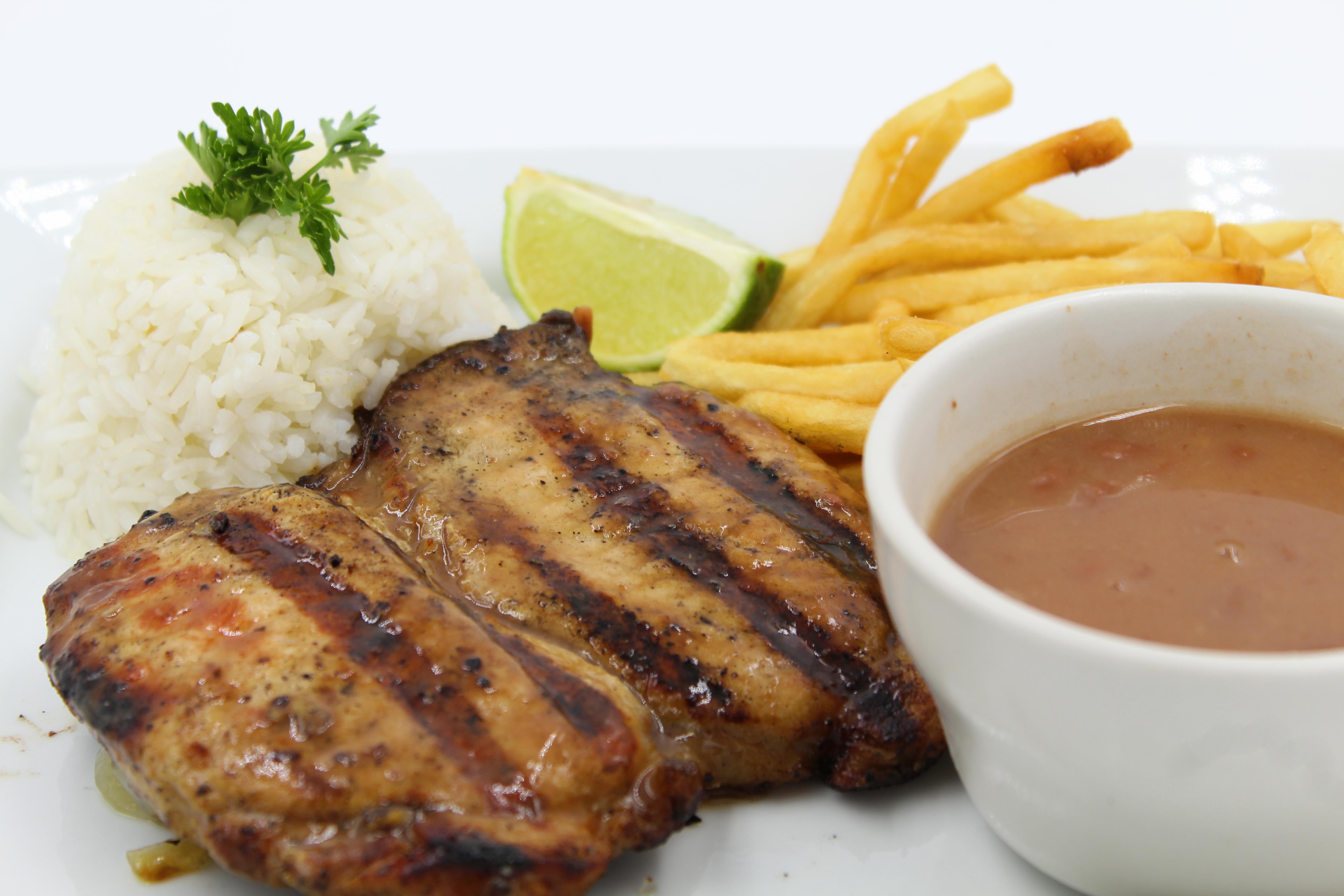 Arranged Food and Objects