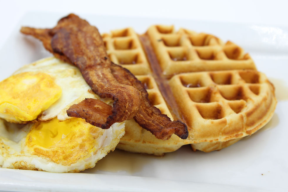 Arranged Food and Objects