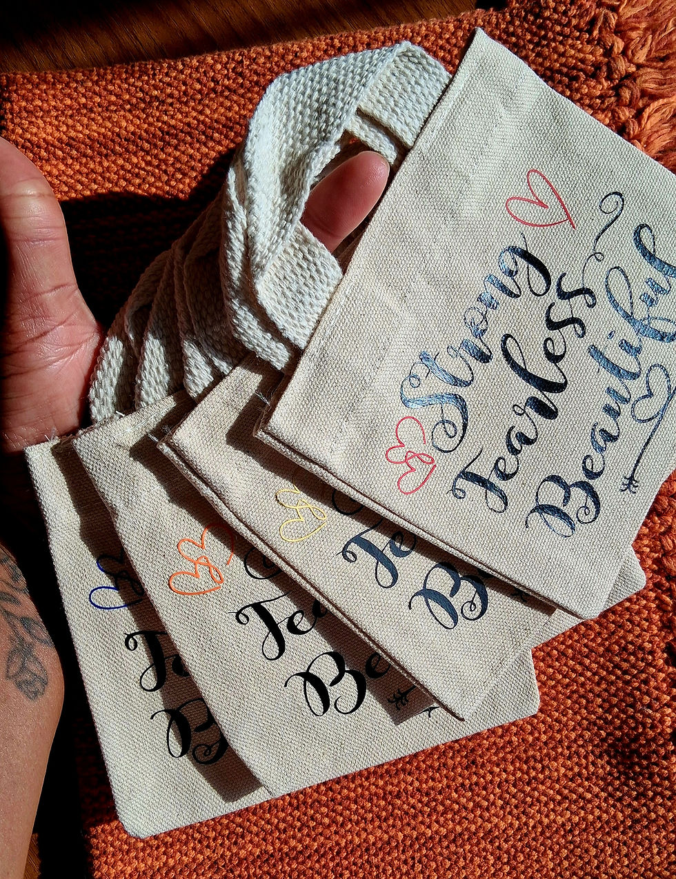 Thumbnail: Beautiful mini tote 