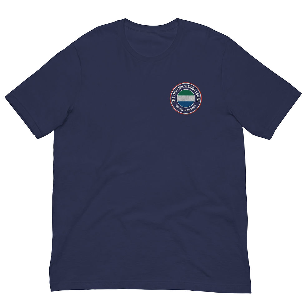 Thumbnail: The Unifier SIERRA LEONE Unisex t-shirt
