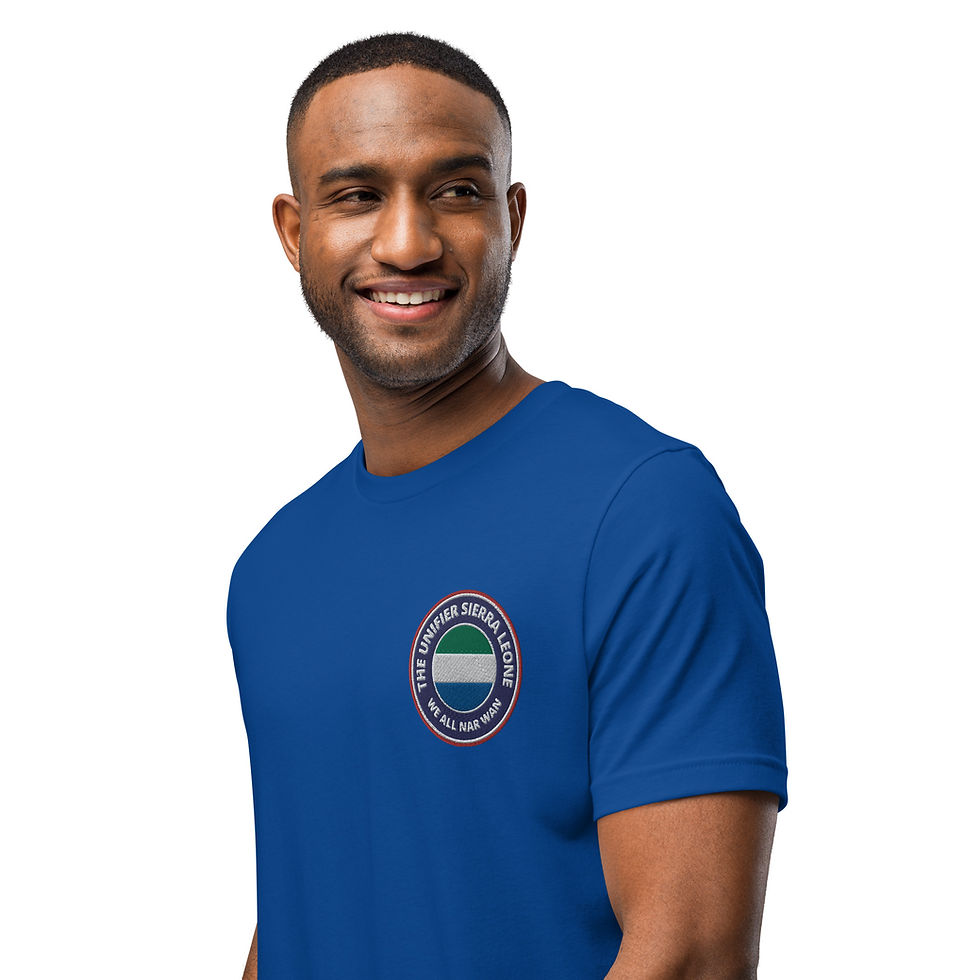 Thumbnail: The Unifier SIERRA LEONE Unisex t-shirt