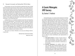 Exposed, Uncovered, Declassified UFO