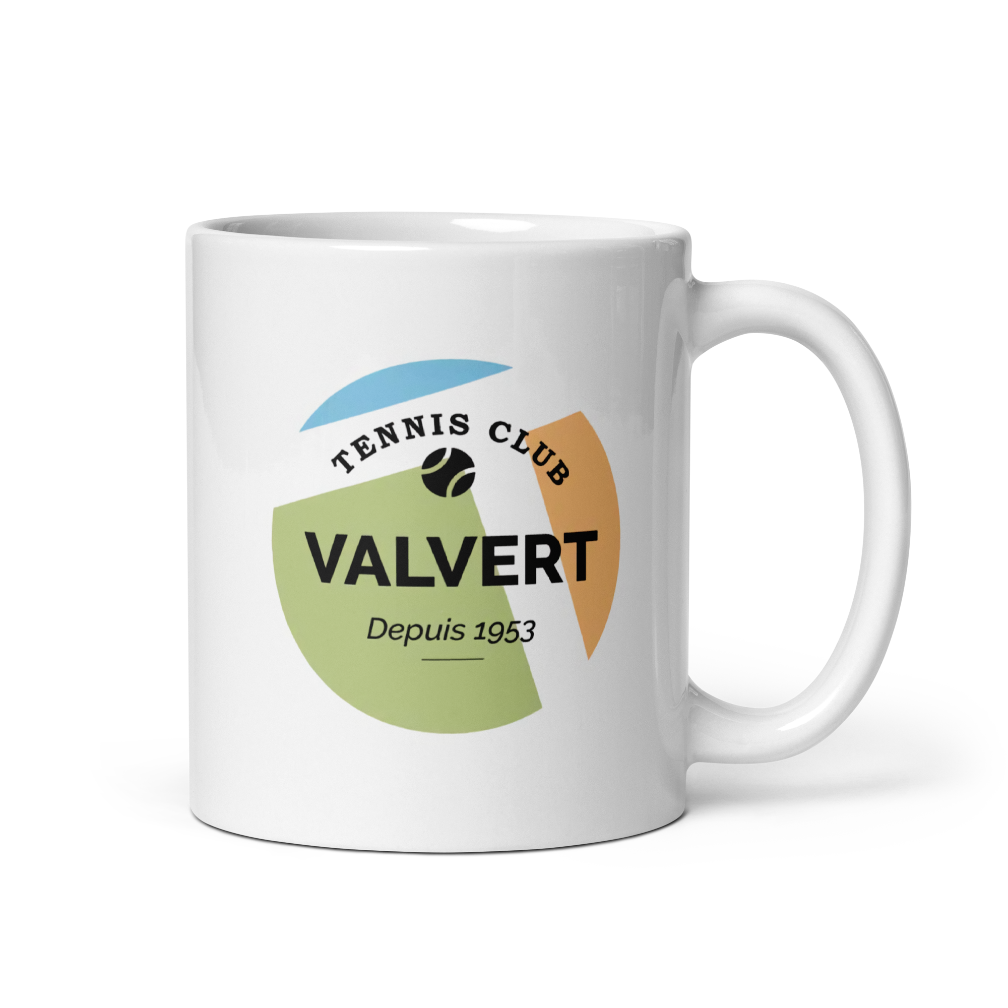 White Glossy Mug