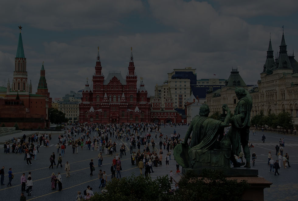 Russian City Scene