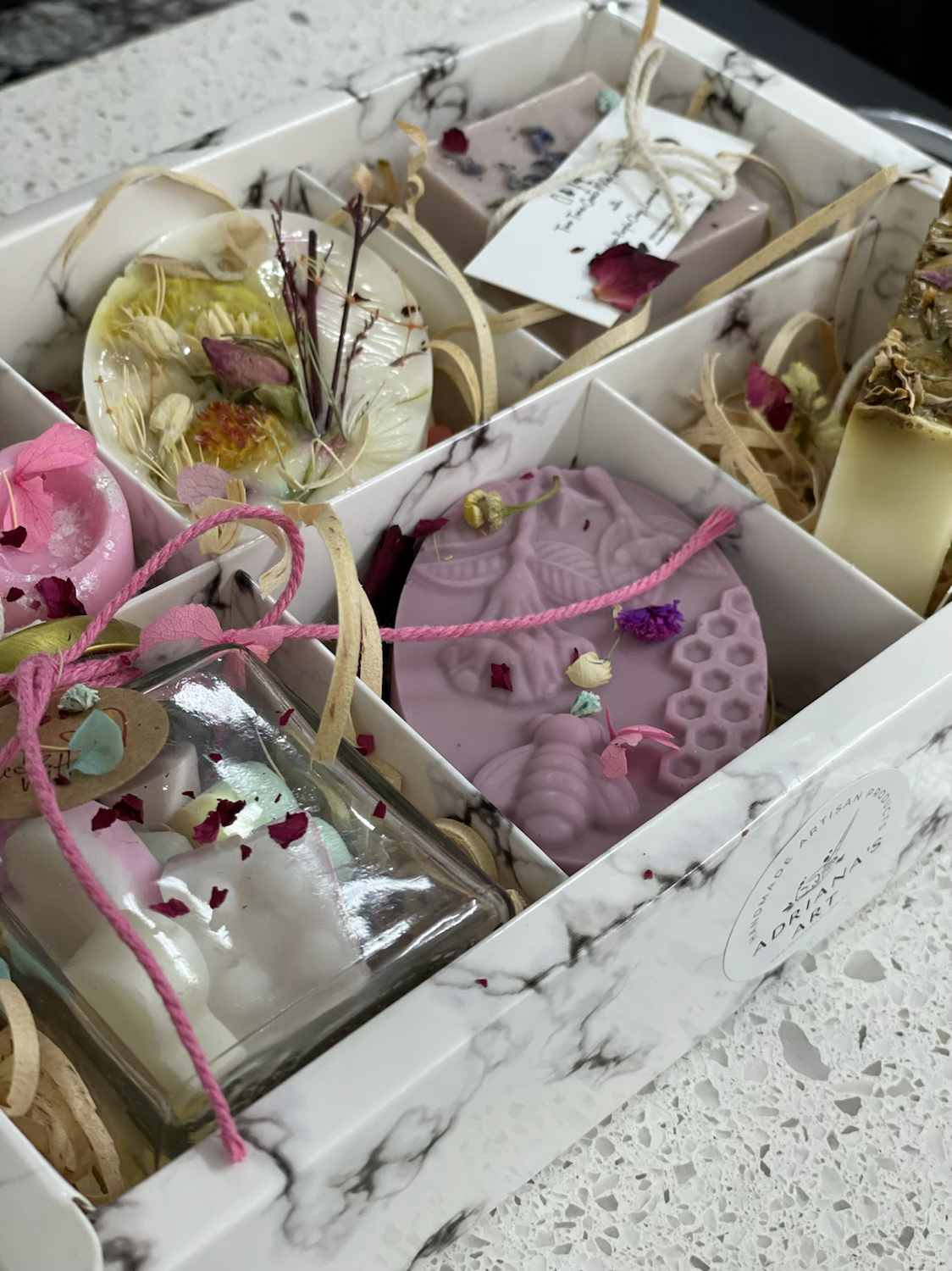 Deluxe Handmade Soap Gift Box of 6