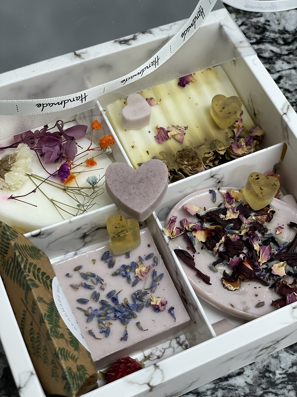 Thumbnail: Deluxe Handmade Soap Gift Box of 4