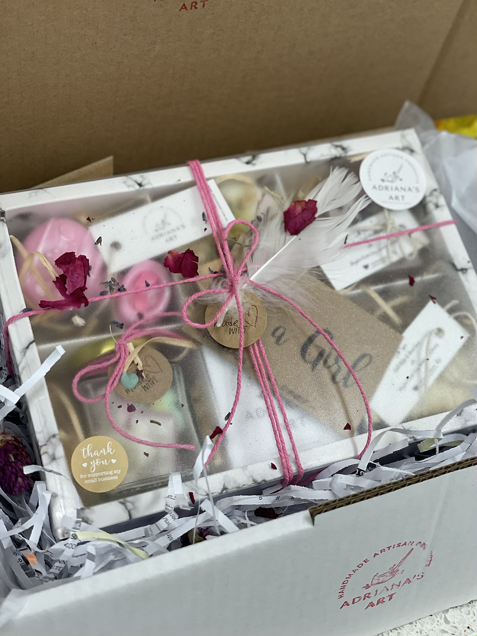 Thumbnail: Deluxe Handmade Soap Gift Box of 6