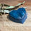 Thumbnail: Handmade Soap with Raw Indigo, Fine Pumice & Violet Essence Heart