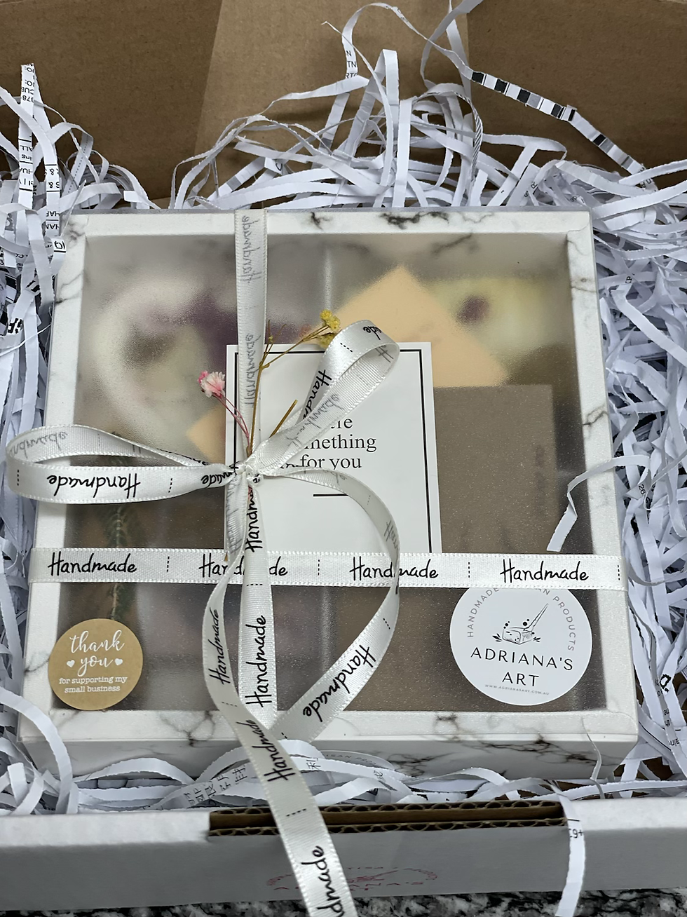 Thumbnail: Deluxe Handmade Soap Gift Box of 4