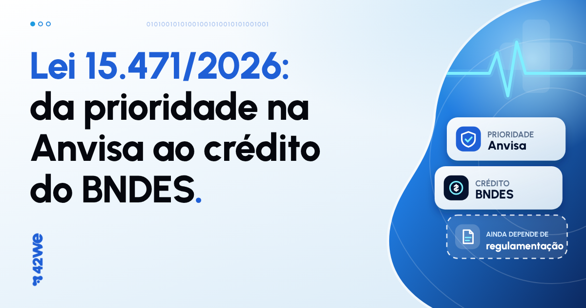 Incentivos para empresas de saúde na Lei 15.471/2026, o que muda e quem pode sair na frente