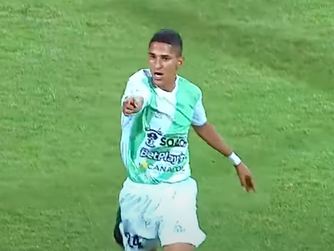 ¡Tiene 16 y un futuro brillante! Juvenil vallenato Jesús Quintero, marcó en la derrota del ex VFC