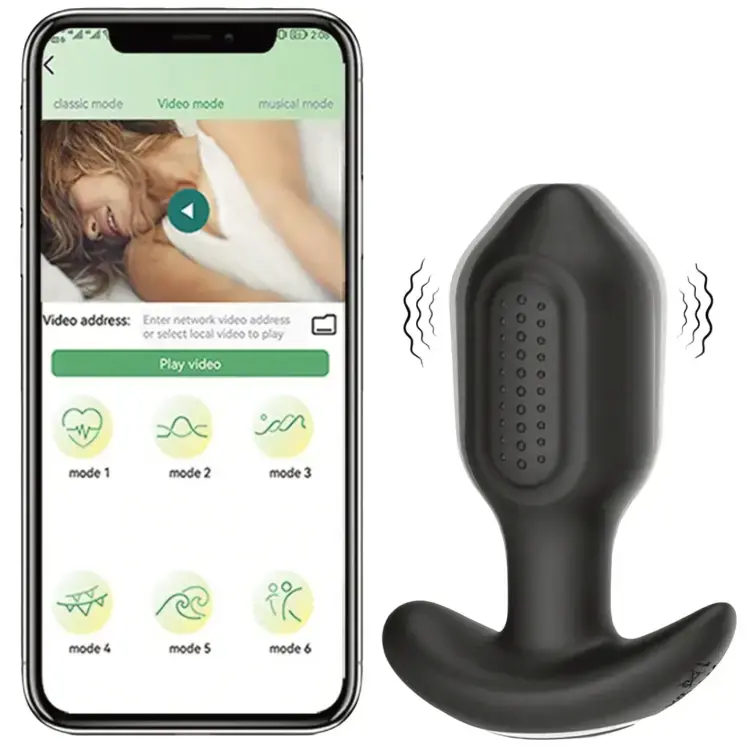 Smart Analplug – 9 Vibro-Modi & App-Steuerung