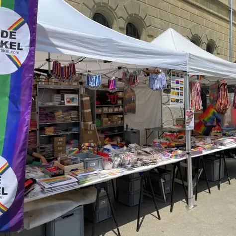 PrideArtikel.com bei der Zürich Pride 2025 – Gemeinsam für Vielfalt auf der Landiwiese!