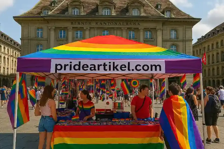 PrideArtikel.com mit dabei an der Bern Pride 2025