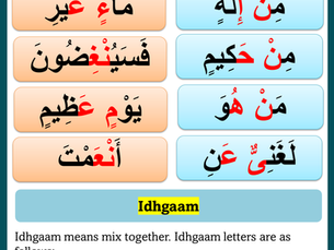 Tajweed Rules - Chapter 04