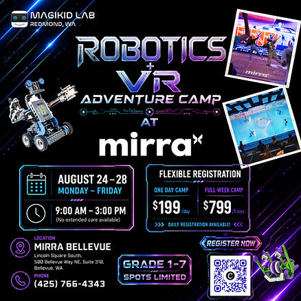Robotics Adventure Camps at Mirra