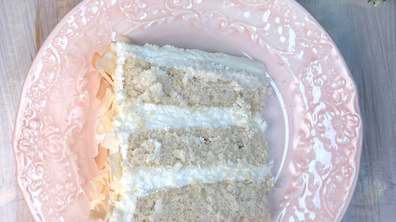 Coconut Cake Slice