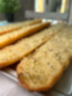 Organic French Bread Garlic Bread, One Loaf