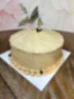 Coffee flavored 2-layer cake 8"