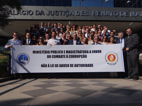 Magistrados capixabas contra Lei de Abuso de Autoridade