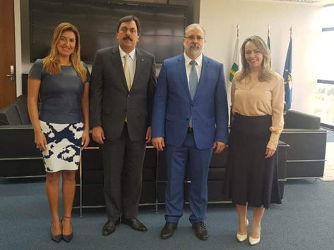 Presidente da AMB é recebido pelo procurador-geral da República Augusto Aras 