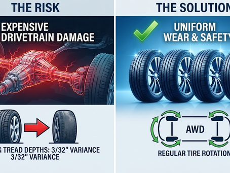 Do You Really Need to Replace All Four Tires on Your AWD Car?