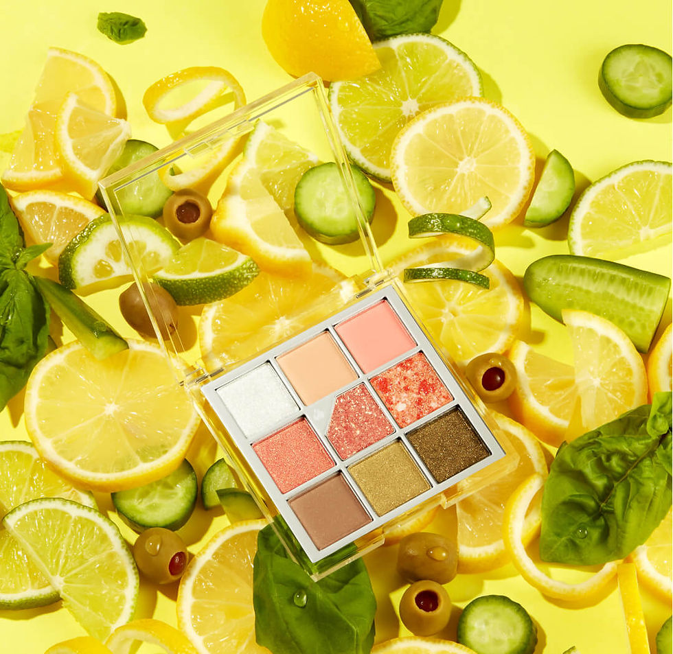 Miniatura: [Unleashia] Glitterpedia Eye Palette N6. All of Citrus