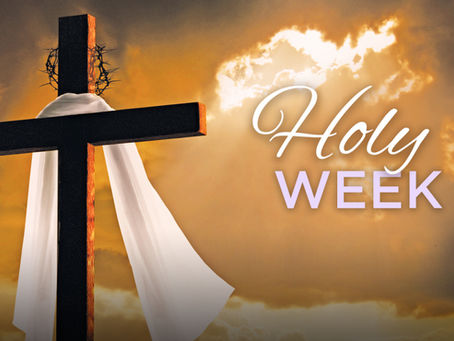 Holy Week Revisited - by Dave Monck