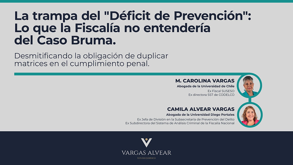 Lo que la Fiscalía no entendería del Caso Bruma.