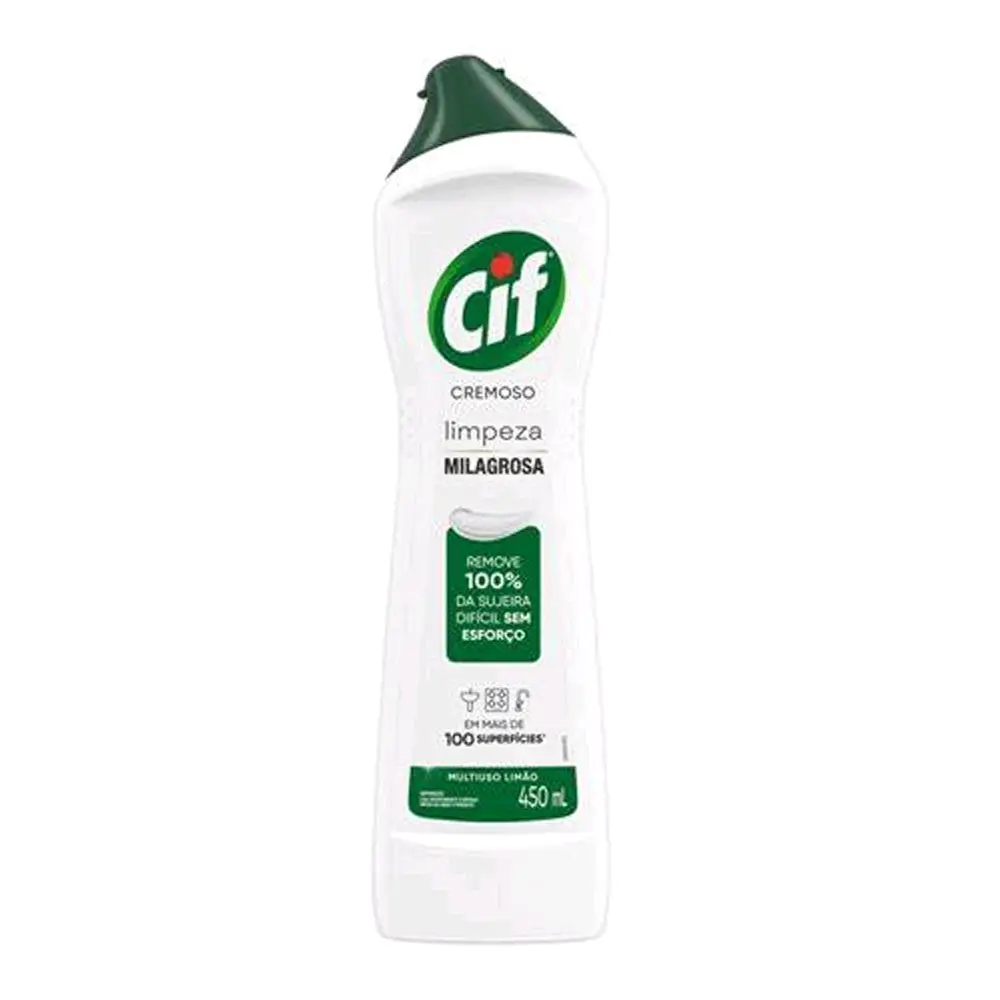 CIF CREMOSO LIMPEZA MILAGROSA 450ML 